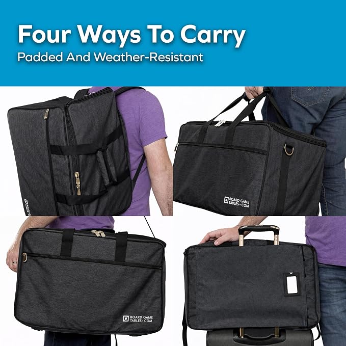 Board Game Bag - Fits 7 Standard Boxes - Carry - Padded - Image 3