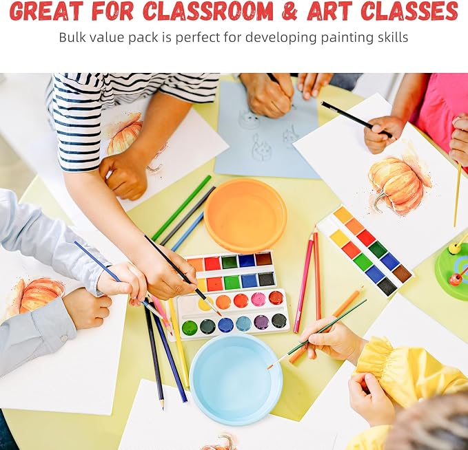 Simetufy 58 Pack 8x10 Inch Canvas Boards - Image 6