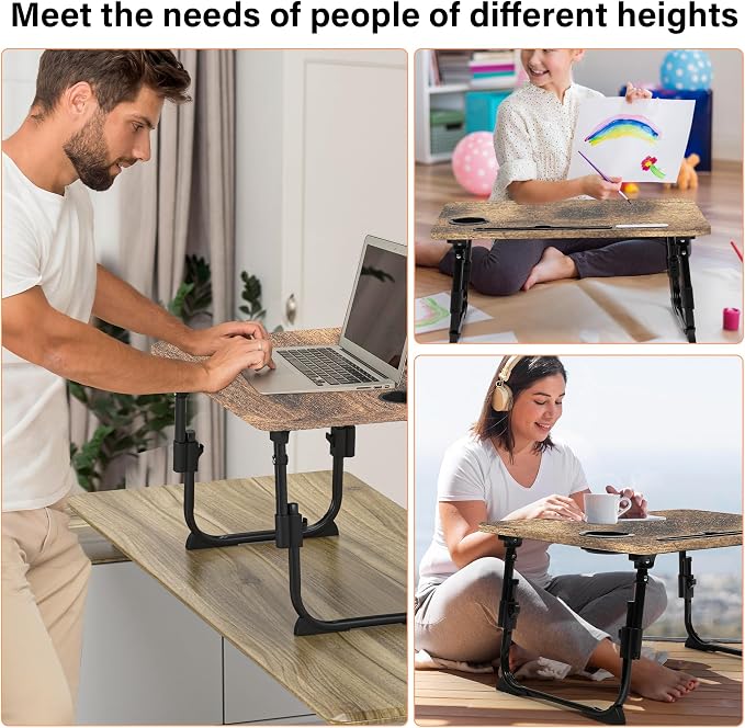 Lap Desk for Bed, Adjustable Laptop Desk - Image 6