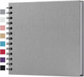 potricher 7 x 7 Inch DIY Scrapbook Album 40 Pages Hardcover Kraft Paper Scrap by potricher