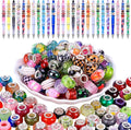 European Large Hole Spacer Charm Beads by VICTLOV