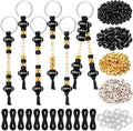 Landical 564 Pcs Football Keychain Making Kit DIY Football Bead Key Chain Craft by Landical