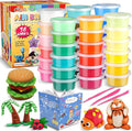 36 Colors Air Dry Clay Kit for Kids – 36 Cups by CiaraQ