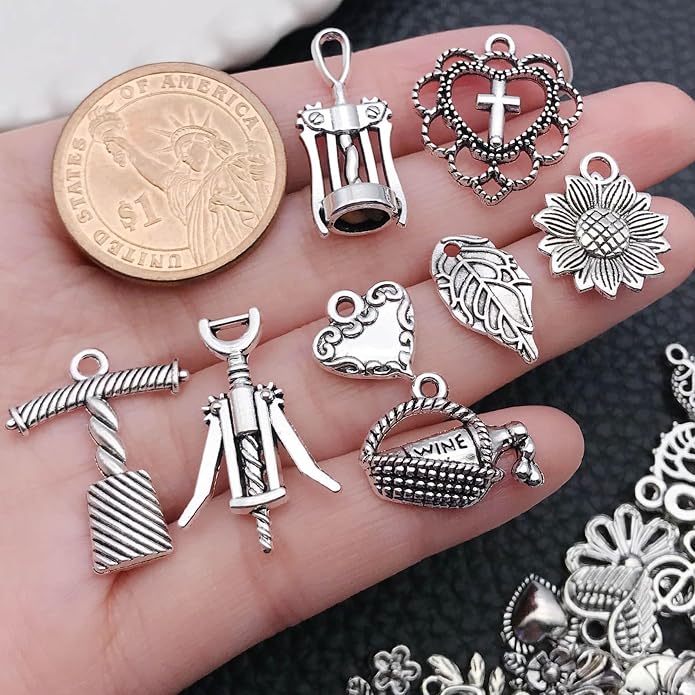 Jewelry Making Charms Pendants for Bracelet Bulk lot Necklace Earrings Keychain - Image 4