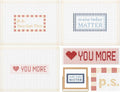 Moukeren 3 Pieces 10 x 8 Inch Bound Needlepoint Canvas, Pre Printed 18 Mesh by Moukeren