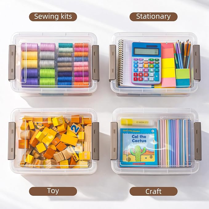 Citylife 3 PCS Plastic Storage Bins - Image 7