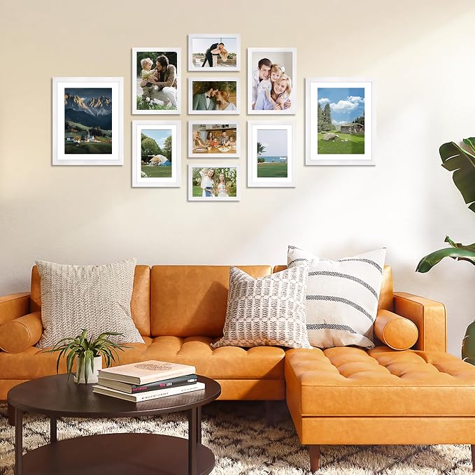 FIXSMITH 10 Pack Picture Frames Collage Wall Decor - Image 7