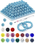 120PCS FIVEIZERO Aquamarine Rhinestone Beads by FIVEIZERO
