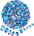 1200 Pcs AB Rhinestones for Bedazzling, Rainbow Effect Craft Gems for Crafting by Unknown