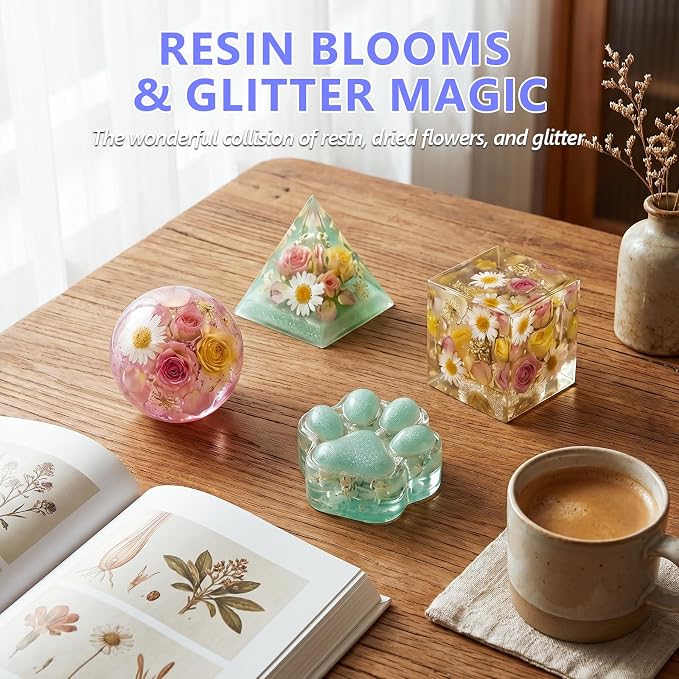KISREL Epoxy Resin Kit for Beginners, Resin Kit - Image 5