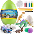 National Geographic Giant Dinosaur Egg Activity Kit – 15+ Dino Crafts, Painting by BlueMarbleToys