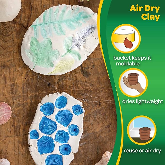 Crayola Air Dry Clay for Kids - Image 3