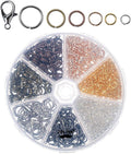 Mr. Pen- Open Jump Rings Set, 6 Assorted Sizes, Jewelry Making Findings by MrPen