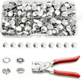 200 Sets Metal Snap Buttons by Unknown