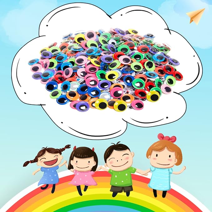 1700pcs Googly Wiggle Eyes Self Adhesive, - Image 7