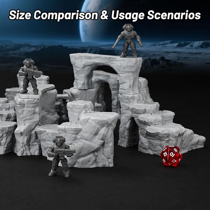 RPG Terrain AF693 The Pit Canyon Scene - Image 4