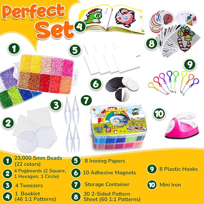 Goody King Board Fuse Beads Iron Set - Image 2