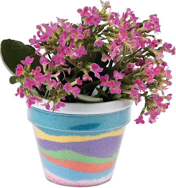 Fun Express Sand Art Flower Pot Kit by FunExpress
