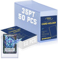 DEDC 50 Top loaders and Soft Penny Sleeves Bundle, Baseball Sports Cards & by DEDC