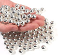 150pcs Silver 12mm Pearl Beads by chuyau