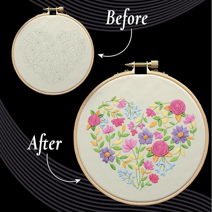 Unwynd Embroidery Kit Floral Theme - Image 3