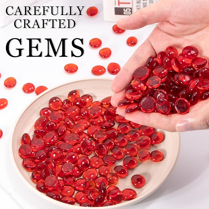 50PCS Mini Glass Gems - Image 2