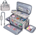 Anitor Large Sewing Supplies Organizer, Double Layer Sewing Storage Organizer by Anitor