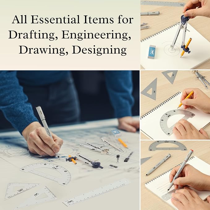 Mr. Pen- Professional Geometry Set, Drafting Tools - Image 5