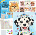 Gem Art Sticker Kit, Diamond Art Sticker Crafts by Fortand