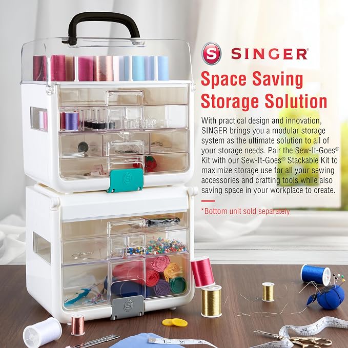 SINGER ProSeries Sew-It-Goes 356 Piece Sewing Kit and Storage System - Image 8