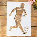 TIAMECH A4 Reusable Football Sports Stencil by TIAMECH