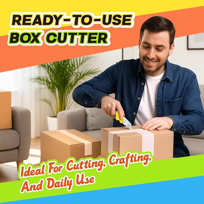 JETMORE Utility Knife, Paper Craft Tools, Navajas Para Trabajo, Paper Cutter - Image 2
