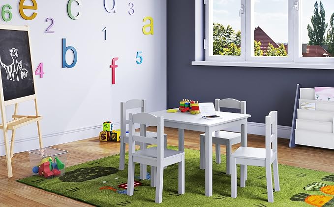 Humble Crew Toddler Table and Chair Set - Image 4