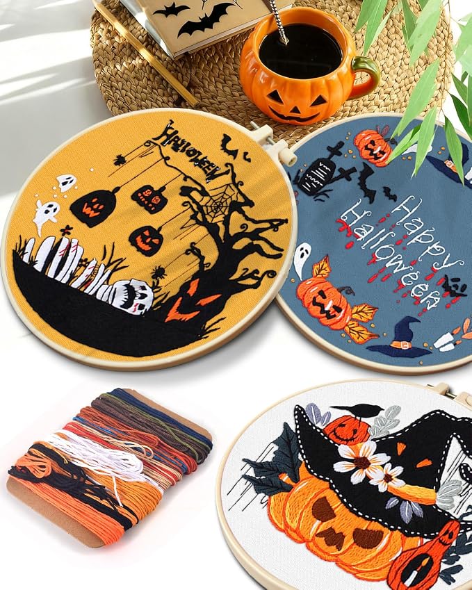 TINDTOP Halloween Embroidery Kit - Image 7