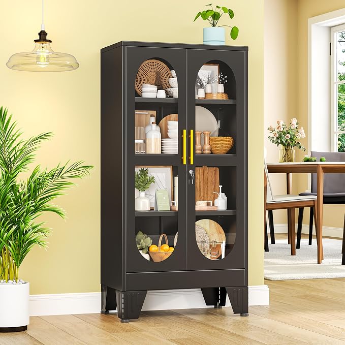 47" H Locking Display Cabinet by BAOLIWO
