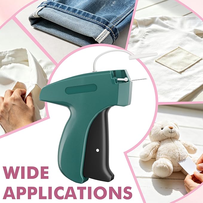 Stitch Gun for Clothes, Portable Handheld Tagging Gun for Clothing, Stitch - Image 2