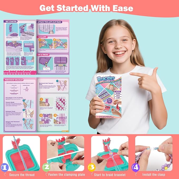 IFLOVE Friendship Bracelet Making Kit - Image 4