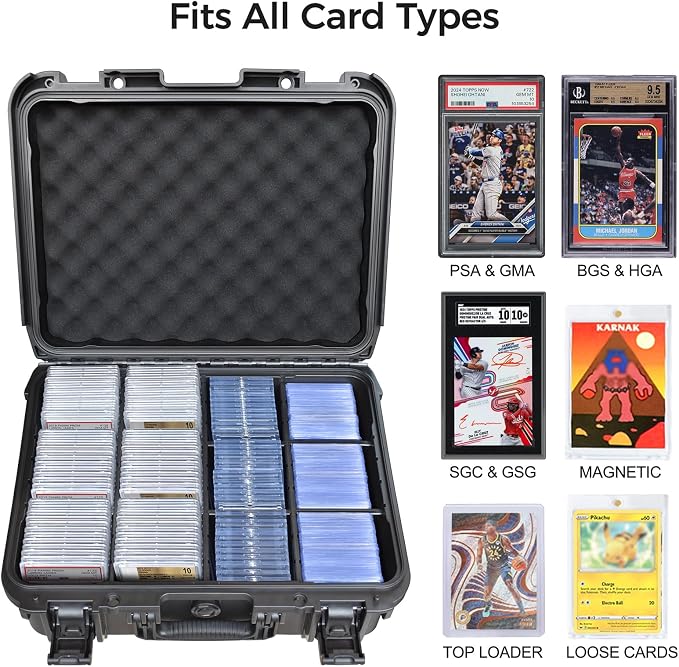 Turokacase Graded Card Case Storage Box – Extra Large Trading Card Storage Box - Image 2