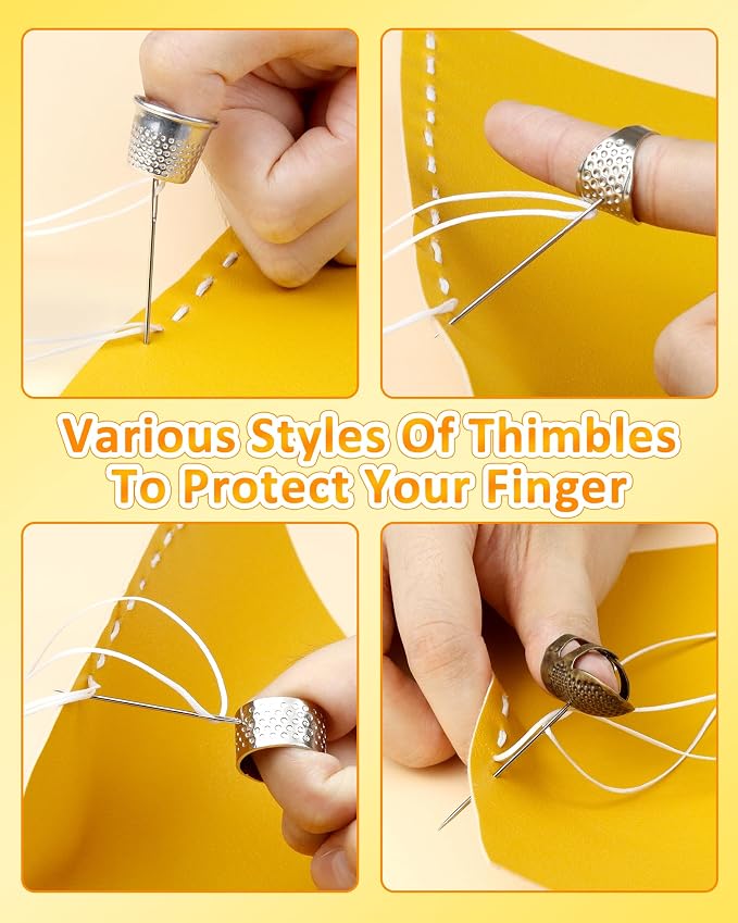FIVEIZERO Thimble Kit– Sewing Thimbles - Image 4