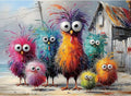 Puzzles for Adults 500 Pieces, Chicken Jigsaw Puzzles by Unknown