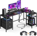 Furologee 50 Inch L Shaped Gaming Desk by Furologee