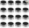 16 Pcs Gemstone Display Box, Twist-Lid Transparent Gem Display, Gem Holder by Unknown