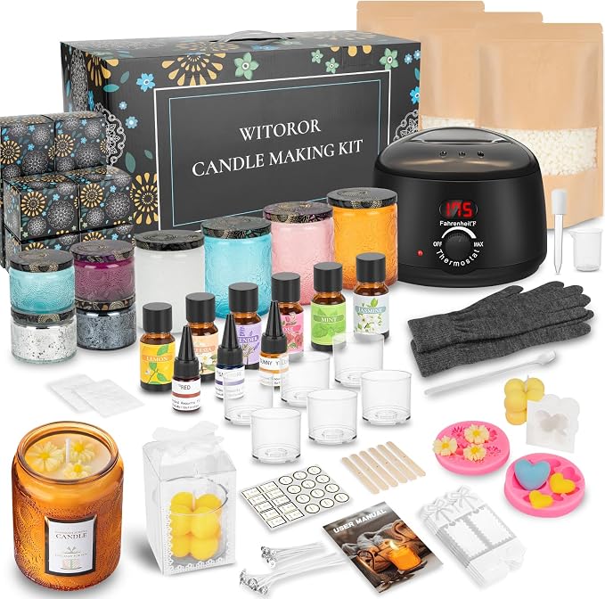 WITOROR Candle Making Kit, Scented Candles Making Kit by WITOROR