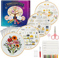 Huacan Embroidery Kit for Beginners by Home