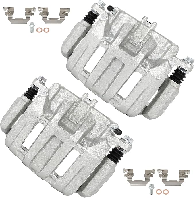 cciyu Front Left & Right Brake Calipers Assembly w/Bracket 19B2958 19B2959 For Acura For RDX,For Honda For Accord Crosstour/For Crosstour/For CR-V/For Odyssey