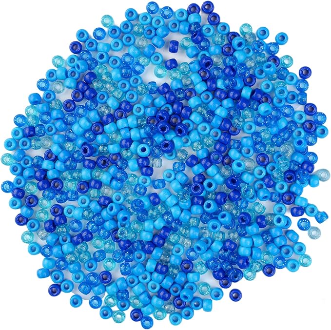 NikkiGuo 1000pcs Pony Beads, Kandi Beads - Image 2