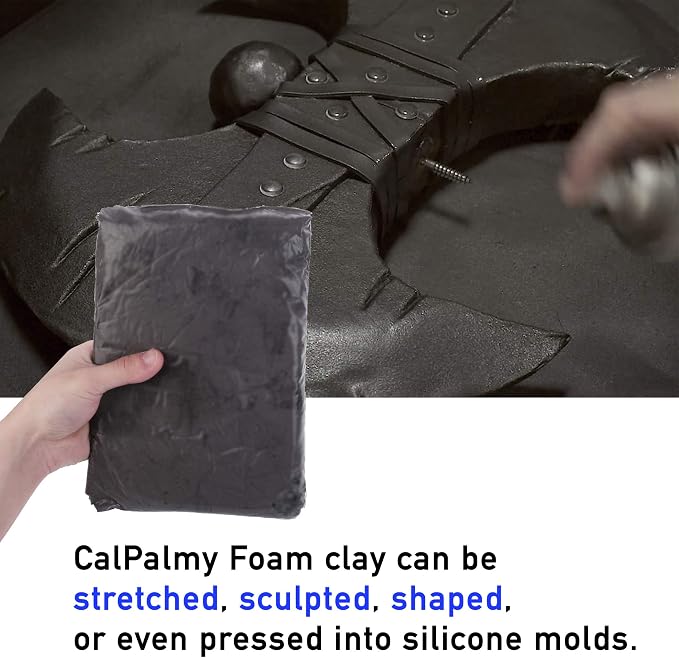 1.1lb Moldable Cosplay Foam Clay – High Density - Image 6