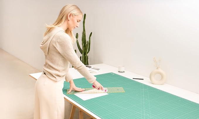 Elan Cutting Mat 36x72 Green, Extra Large Self Healing Cutting Mat 36 x 72 Inch - Image 6