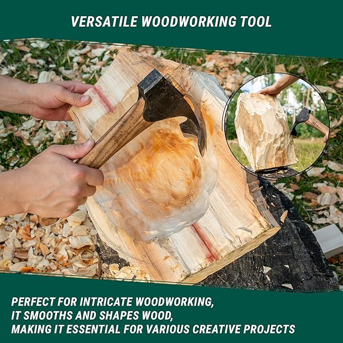 BeaverCraft Forged Adze Axe Wood Carving - Image 6