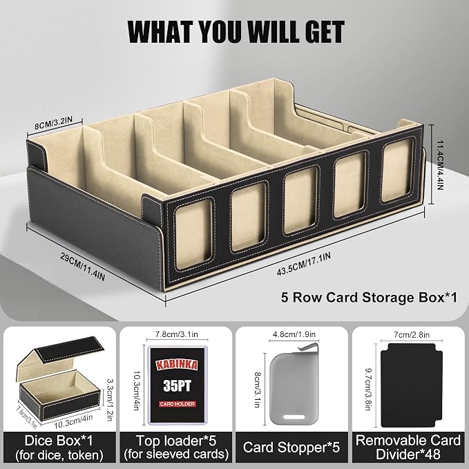 Kabinka Trading Card Storage Box - Image 2